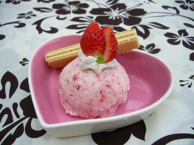 イチゴアイスクリーム